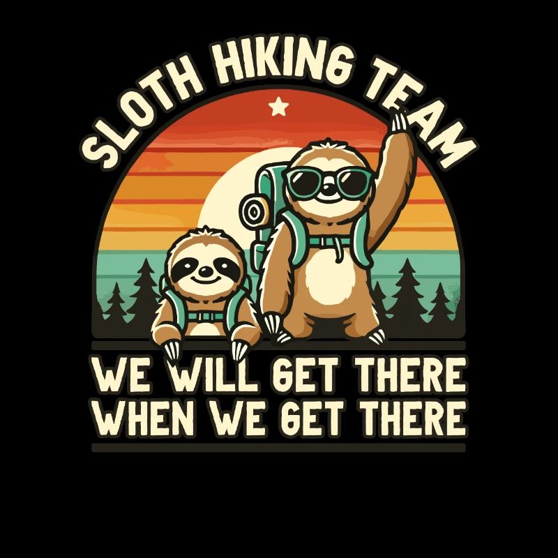 Escursionismo, Hiver, Bradipo, Squadra escursionistica di bradipo