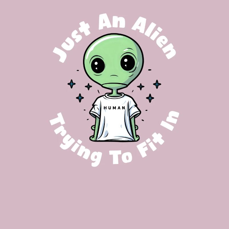 Alien Enlèvement Alien Essayant De S’intégrer