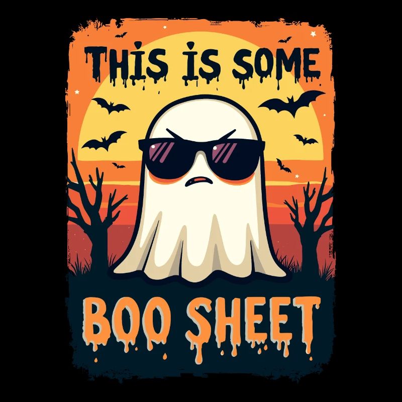 Halloween Party, Ghost, This Is Some Boo Sheet