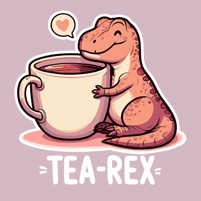 Tee Rex Tee-Rex Teetrinker Geschenk