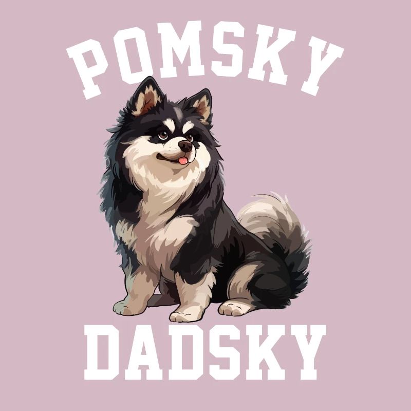 Pomsky dadsky dog