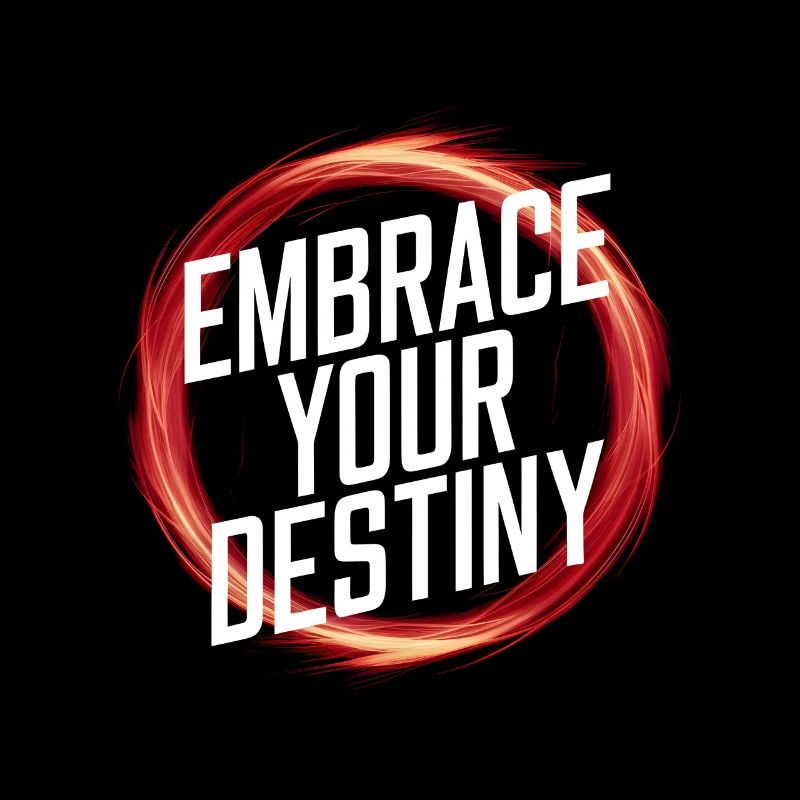 Embrace your destiny