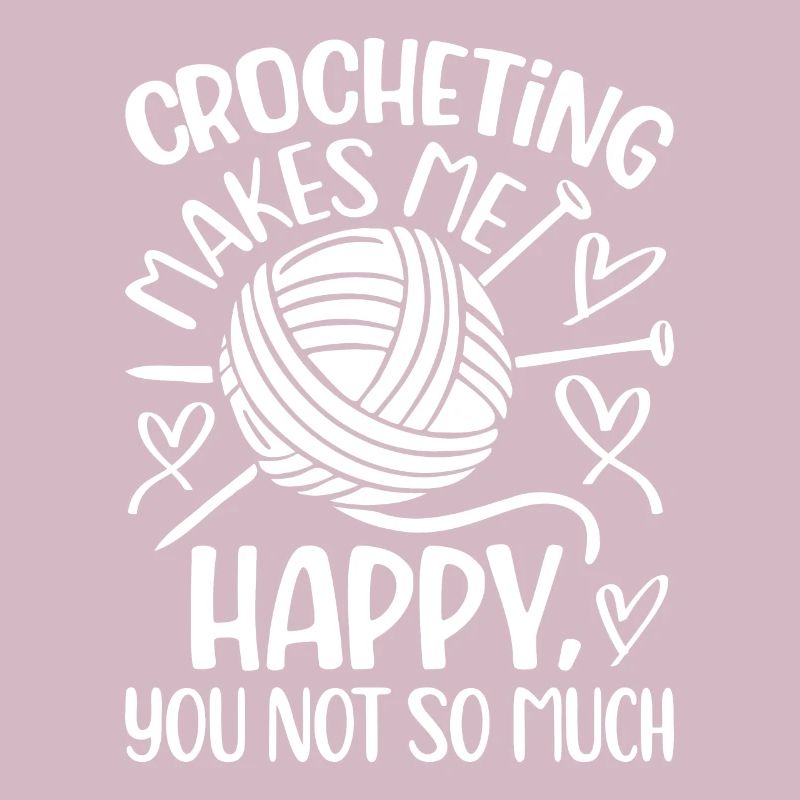 Le crochet me rend heureuse pas tant que ça - Croche