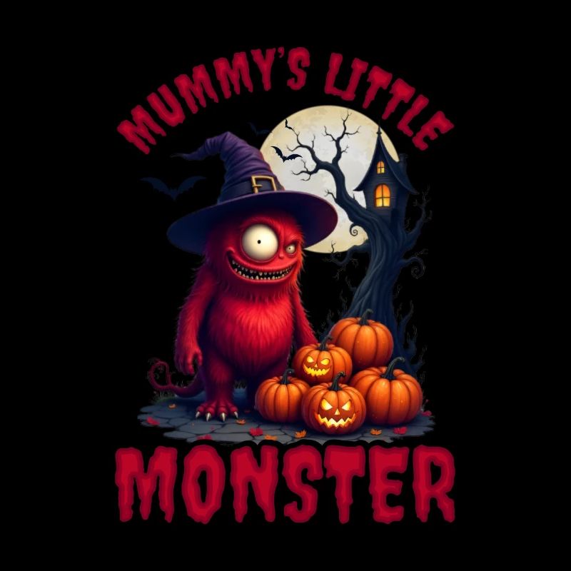 Süßes Monster Halloween Outfit Kinder