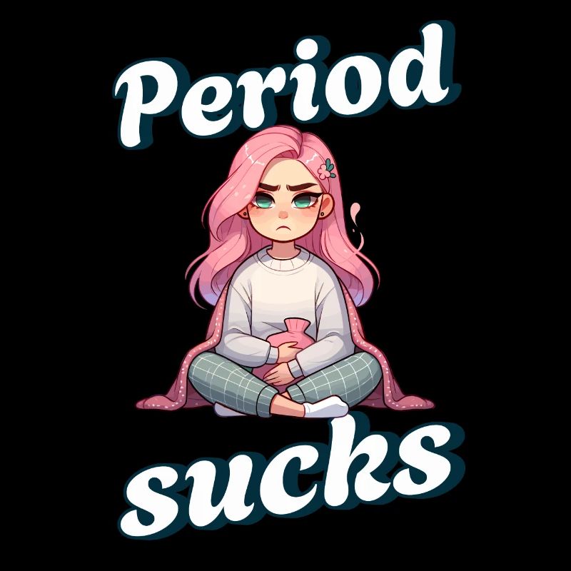 Periode Sucks – Periode, Menstruation Humor