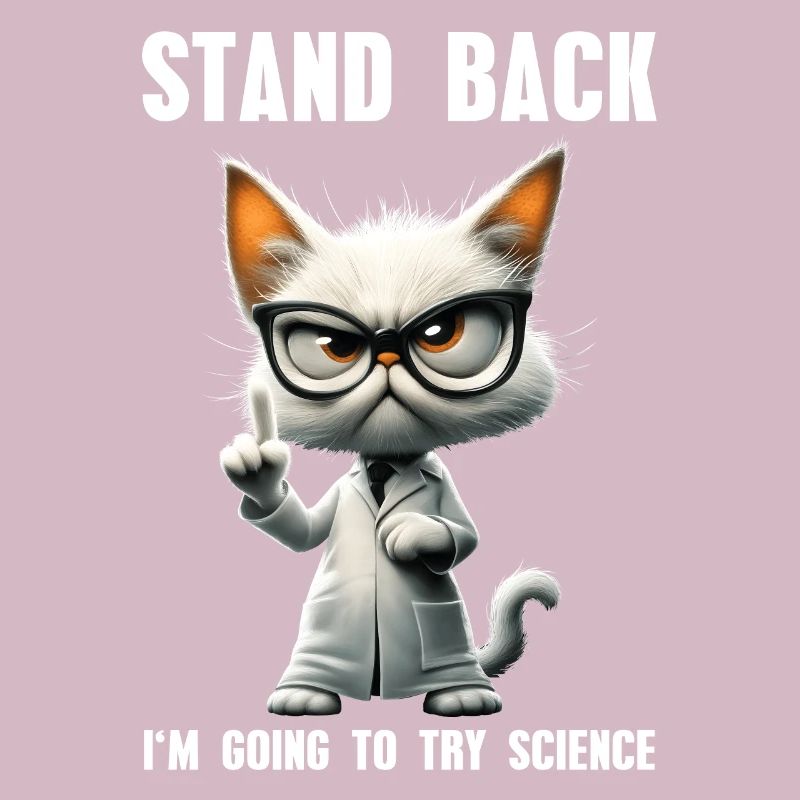 I'm Going To Try Science Science Cat Meme