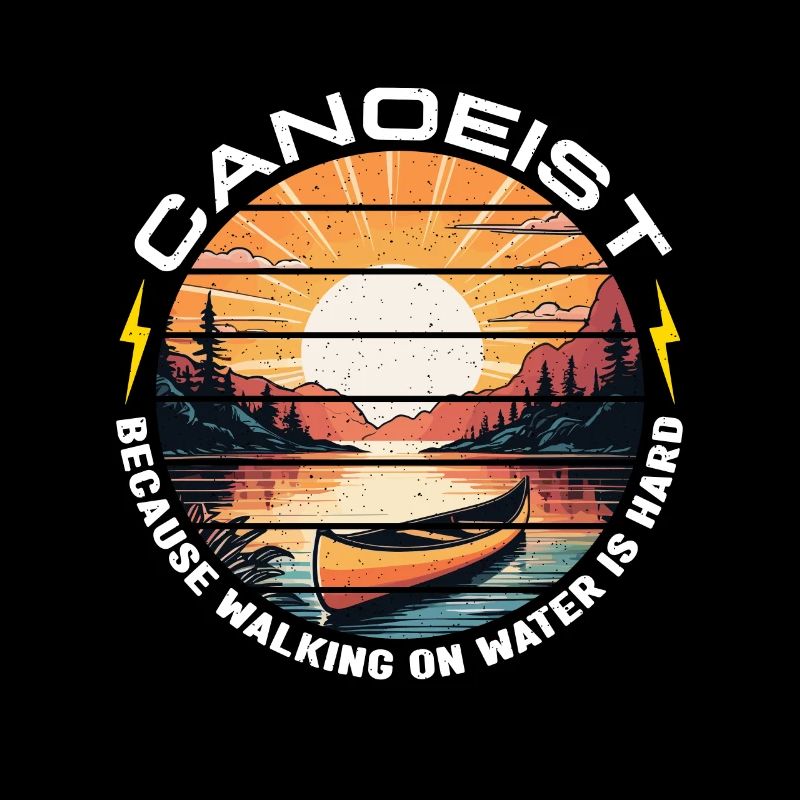Canot canoë : canotiste parce que la marche aime la navigation de plaisance