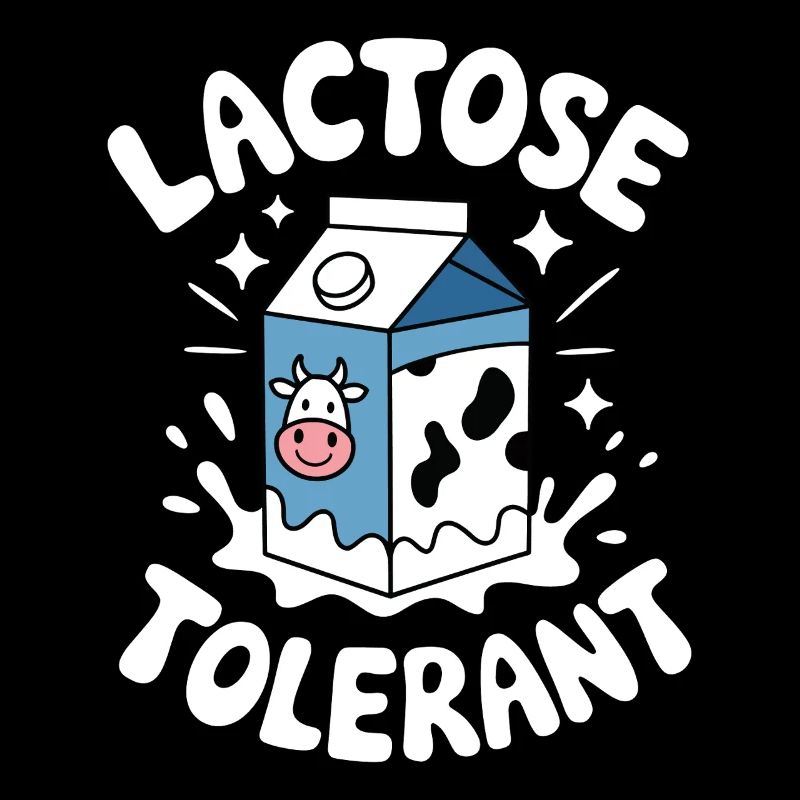 Lactose tolerant Lactose tolerance Milk lovers
