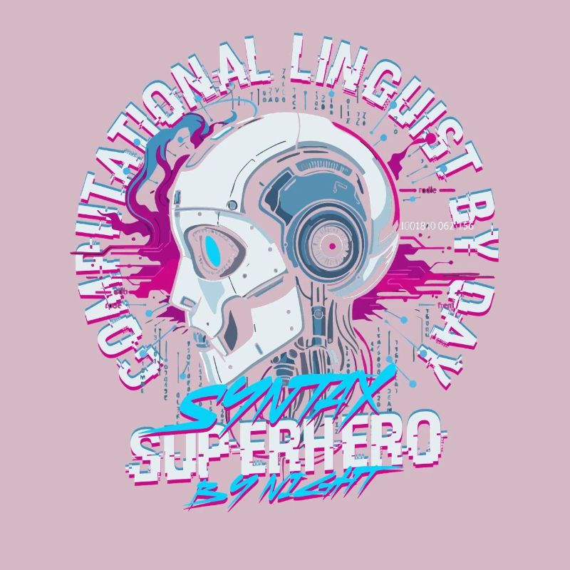 Computational Linguist Syntax Hero By Night