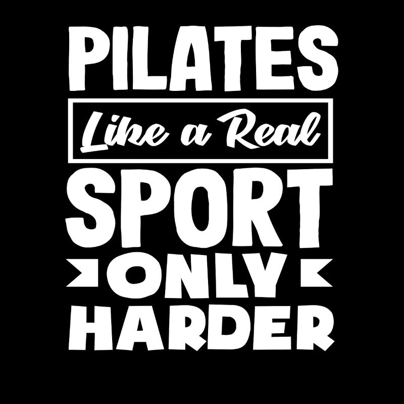 Pilates like a real sport, only harder