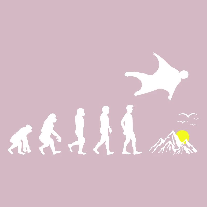 Wingsuit flying Base Jumping Skydiving Evolution