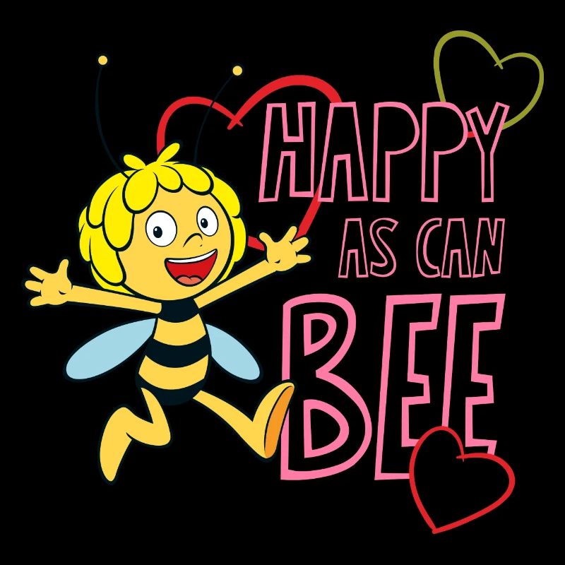 Maya L’Abeille Heureuse Comme Peut Être Abeille