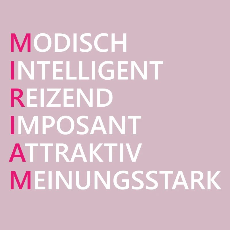 Miriam Name Geschenk