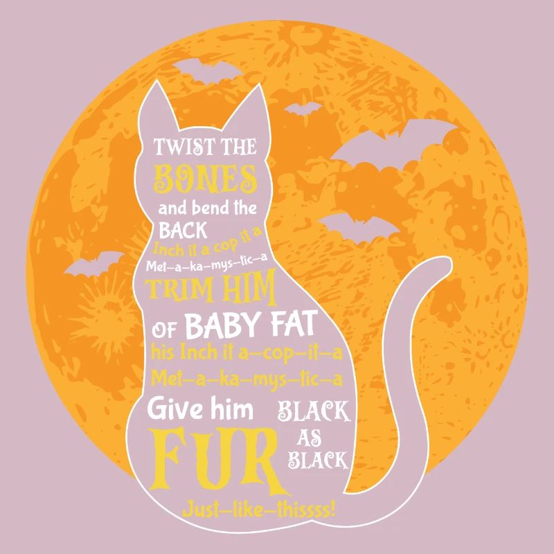 Sorcière chat d’Halloween