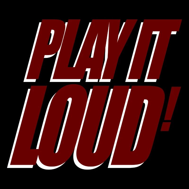 Techno Musik House Dance Play It Loud Geschenk