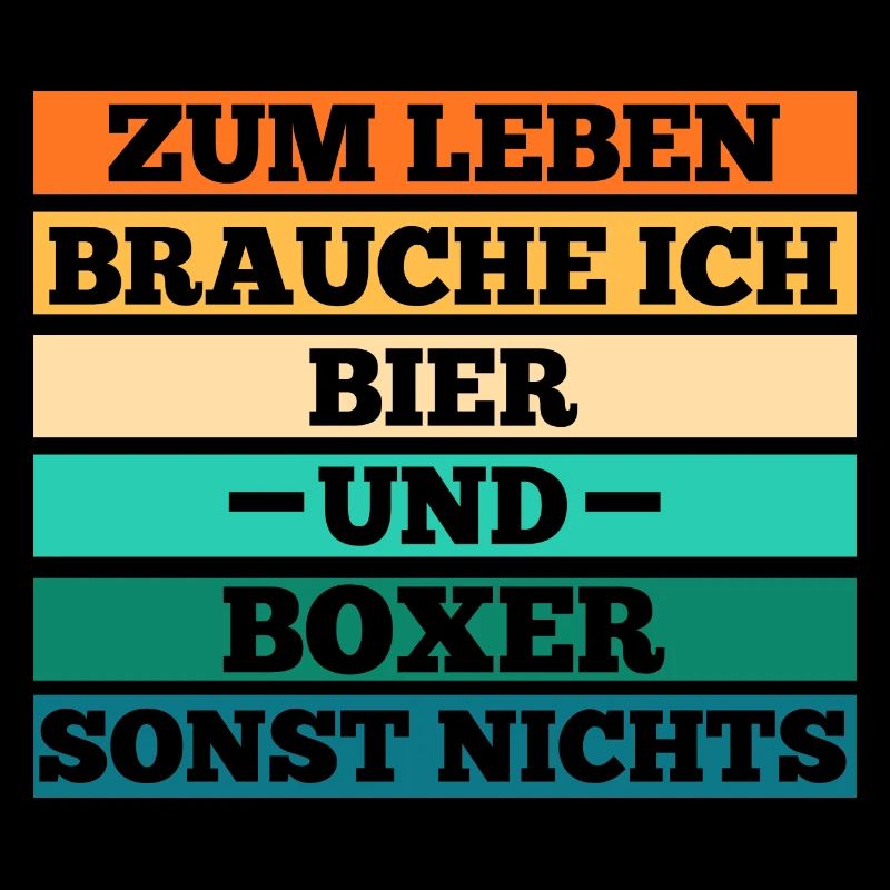 Hund Bier Deutscher Boxer