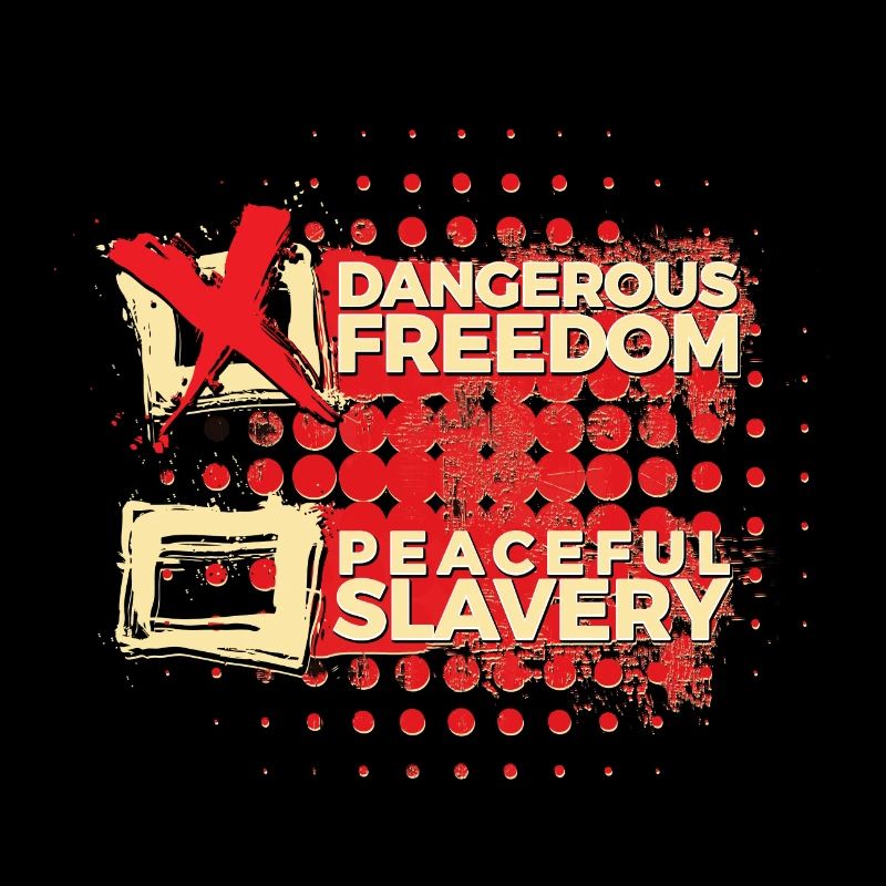 I prefer dangerous freedom - Jefferson