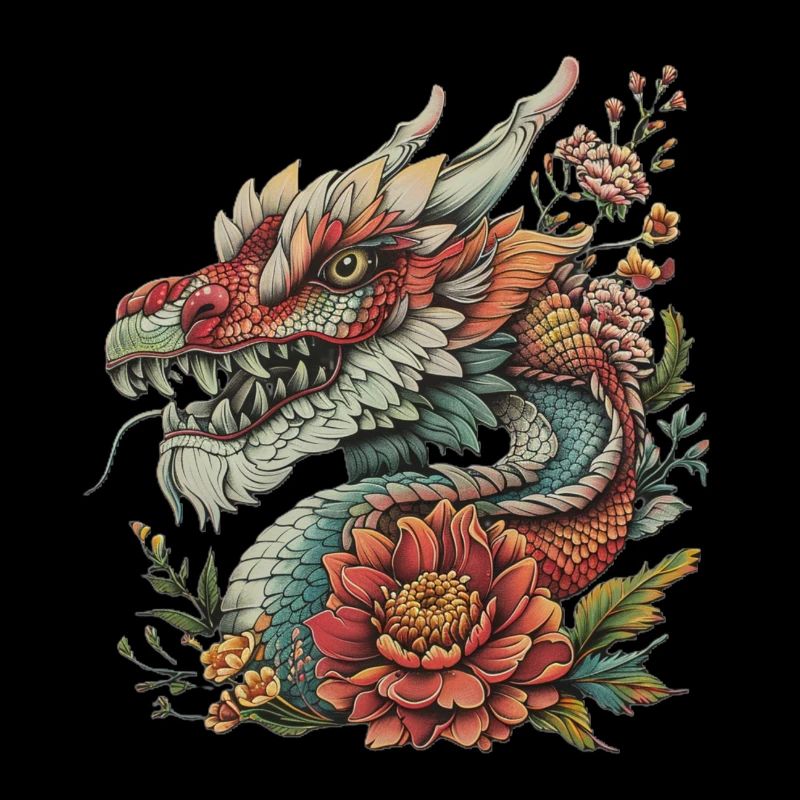 Cool Dragon Head