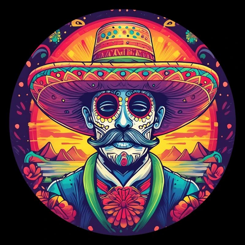 5 de Mayo Party Drinko de Mayo Sugar Skull Sombr