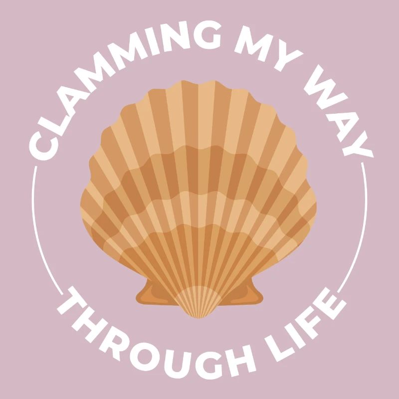 Clam Shell Seashells Collector Beachcomber Beach
