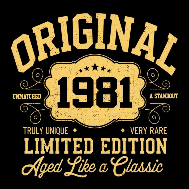 Original 1981 - Geburtstag 1981 Klassiker Edition