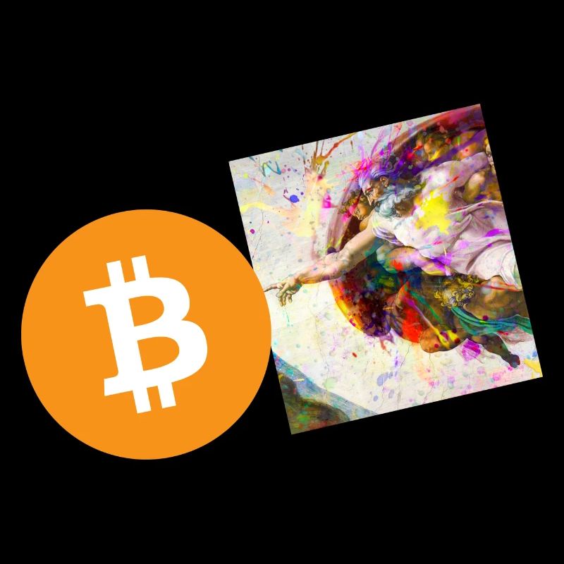 Krypto Creation Hand 6 Bitcoin BTC