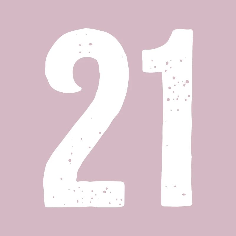 21 Numéros Blanc