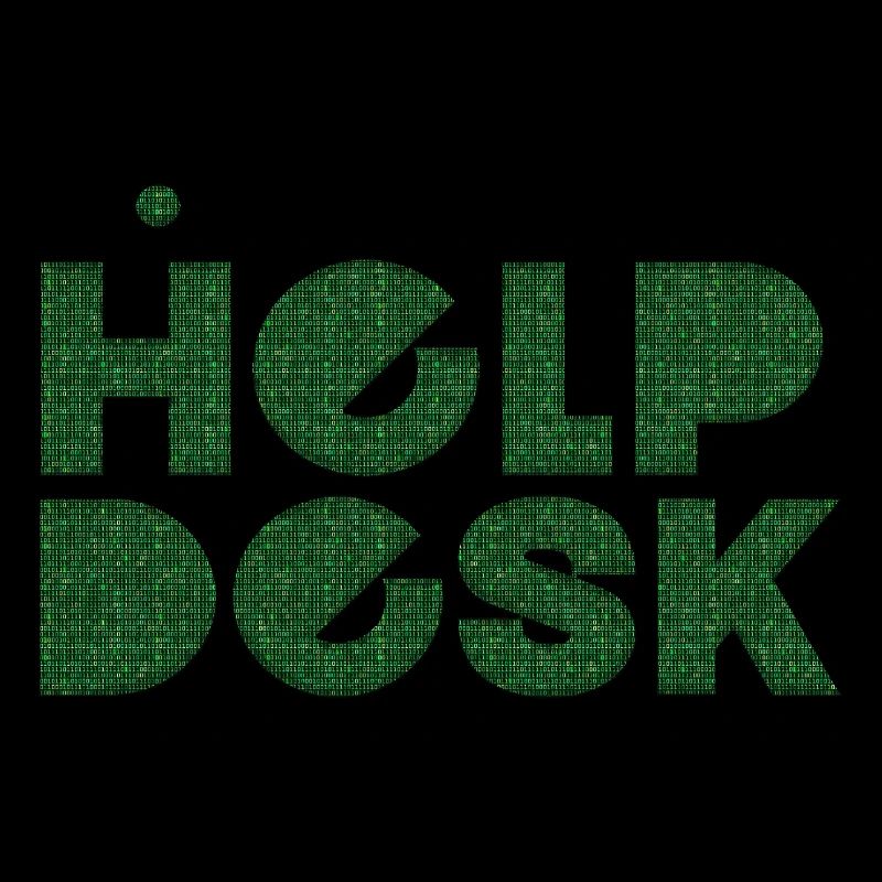 helpdesk support informatique geek ordinateur geek