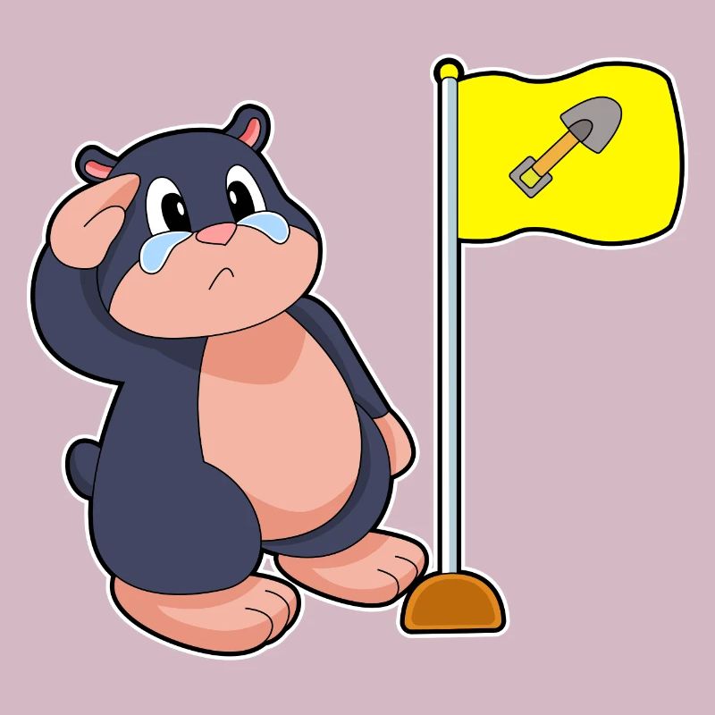 Maulwurf Flagge