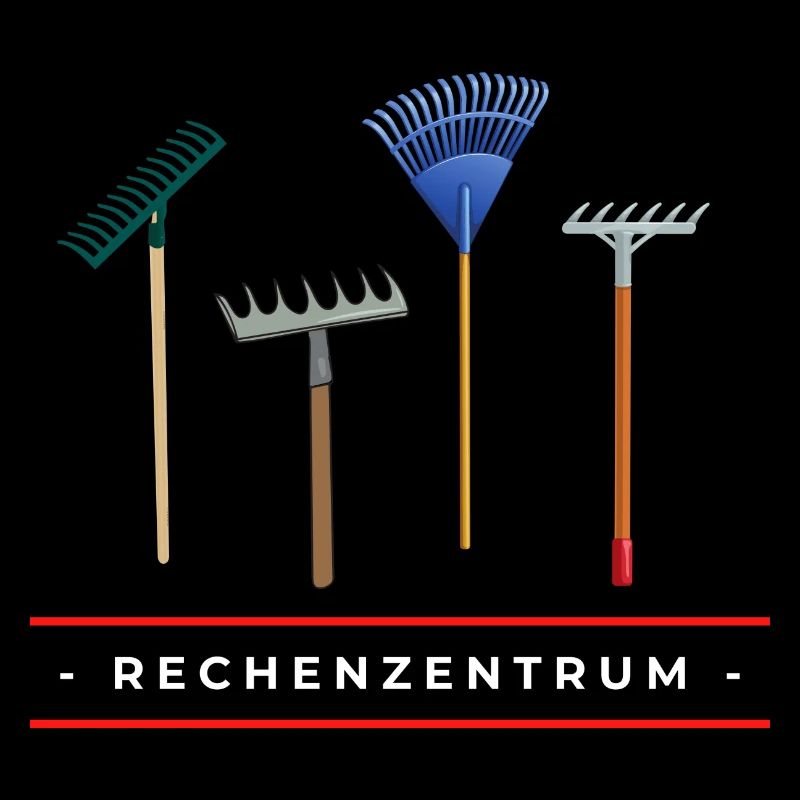 Rechenzentrum - Zentrum der Rechen. Nerd. Lustig.
