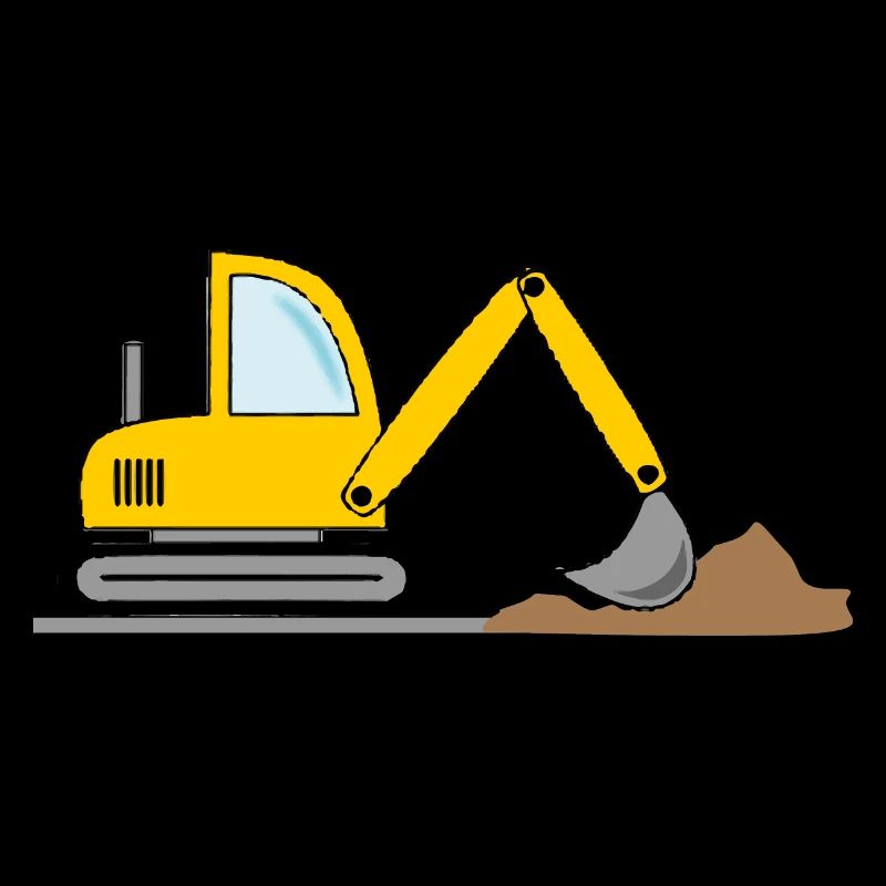 Bagger Design/ Baustelle