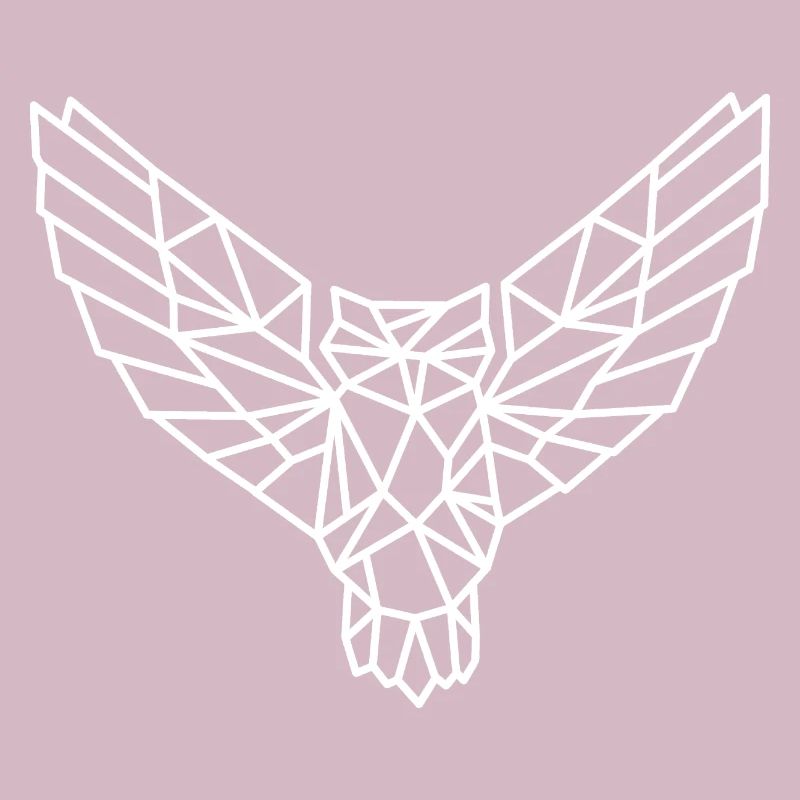 Owl Geometric Line