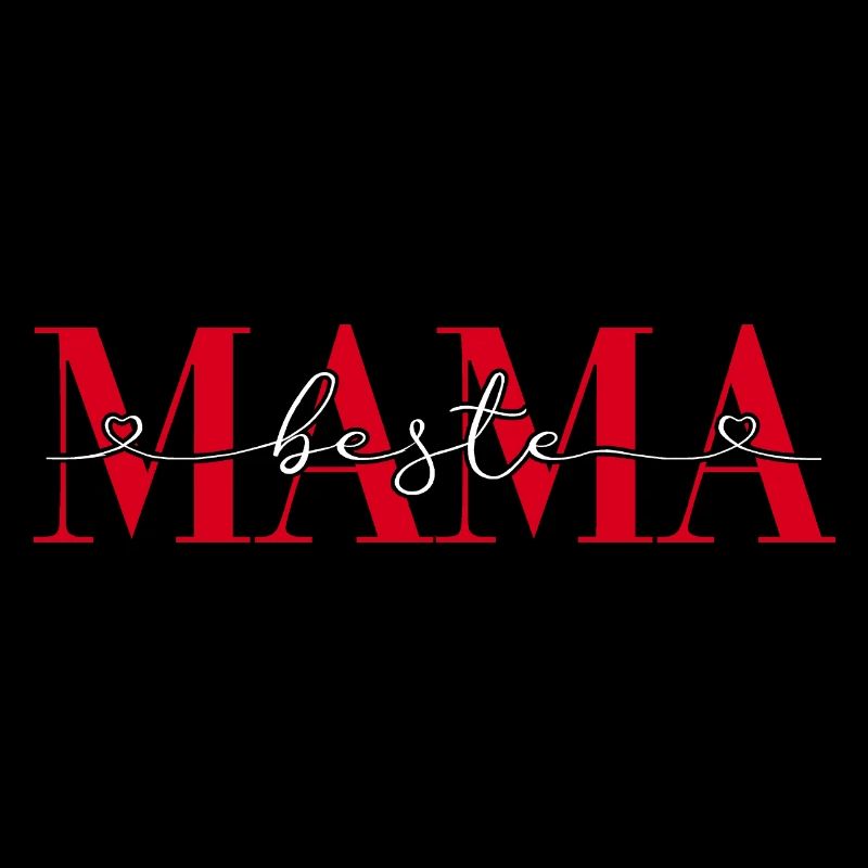 Beste Mama Muttertag Geschenk Mutter Familie Herz