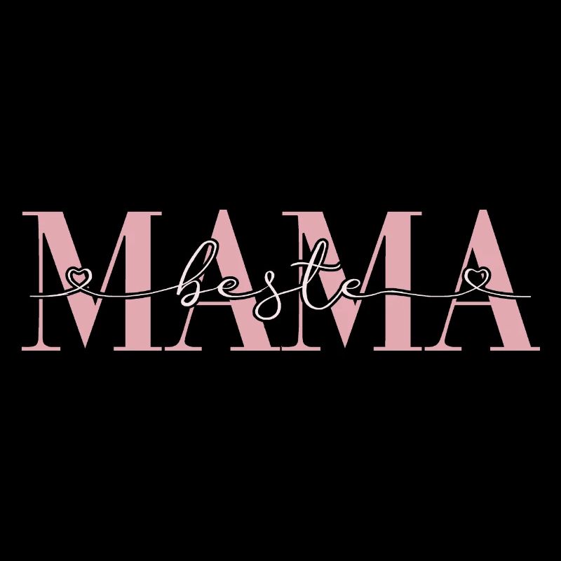Beste Mama Muttertag Geschenk Mutter Familie Herz