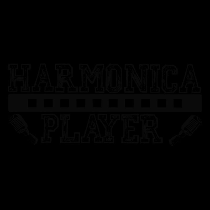 Harmonica player noir pour harmoniciste