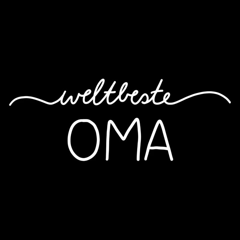 Weltbeste Oma weiß