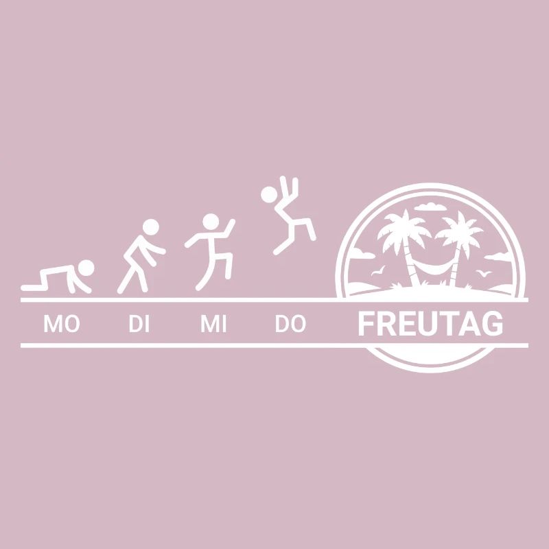 Endlich Freitag: Freutag und Wochenende!