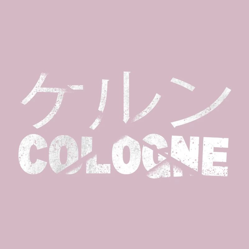 Cologne Cologne Germany Japan Japanese script
