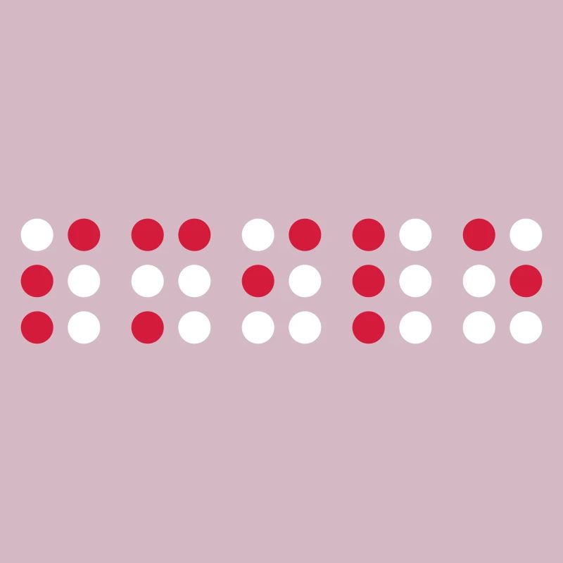 Smile in braille code, Braille script for the blind