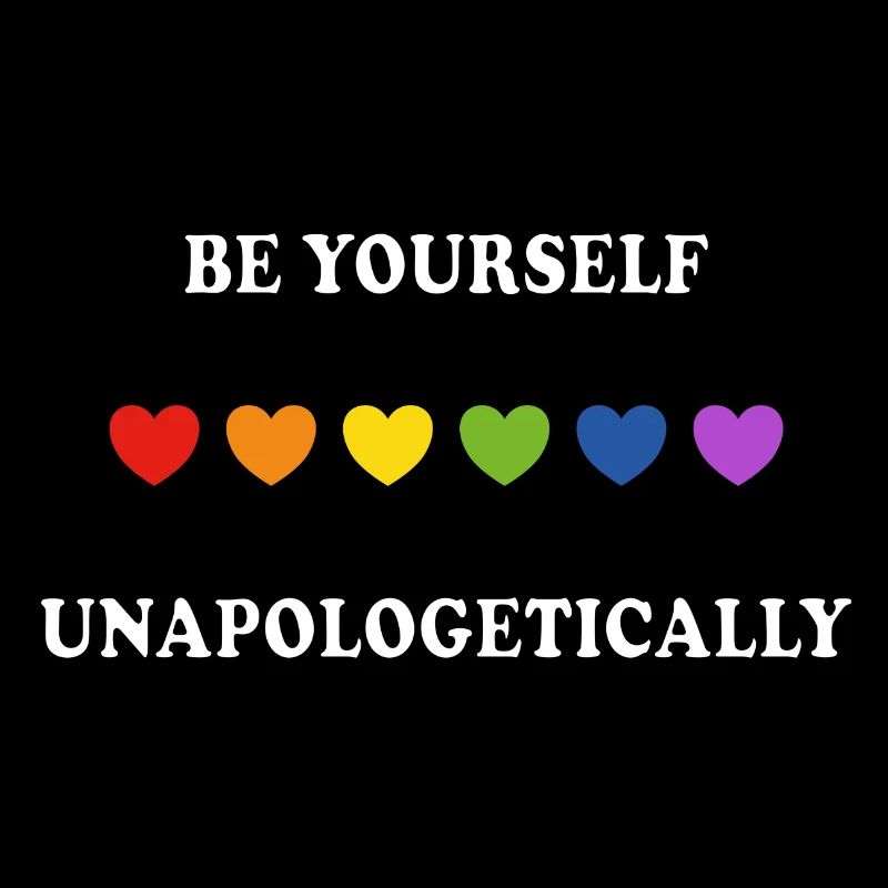 Sei du selbst, kompromisslos LGBTQ Pride