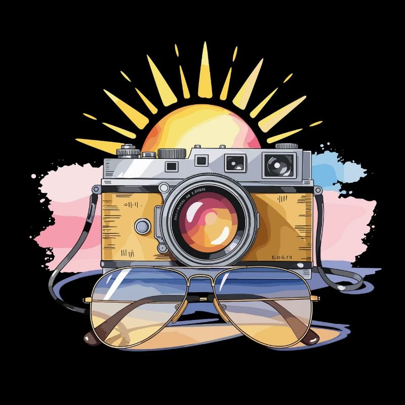 Sommer-Schnappschuss: Kamera & Sonne