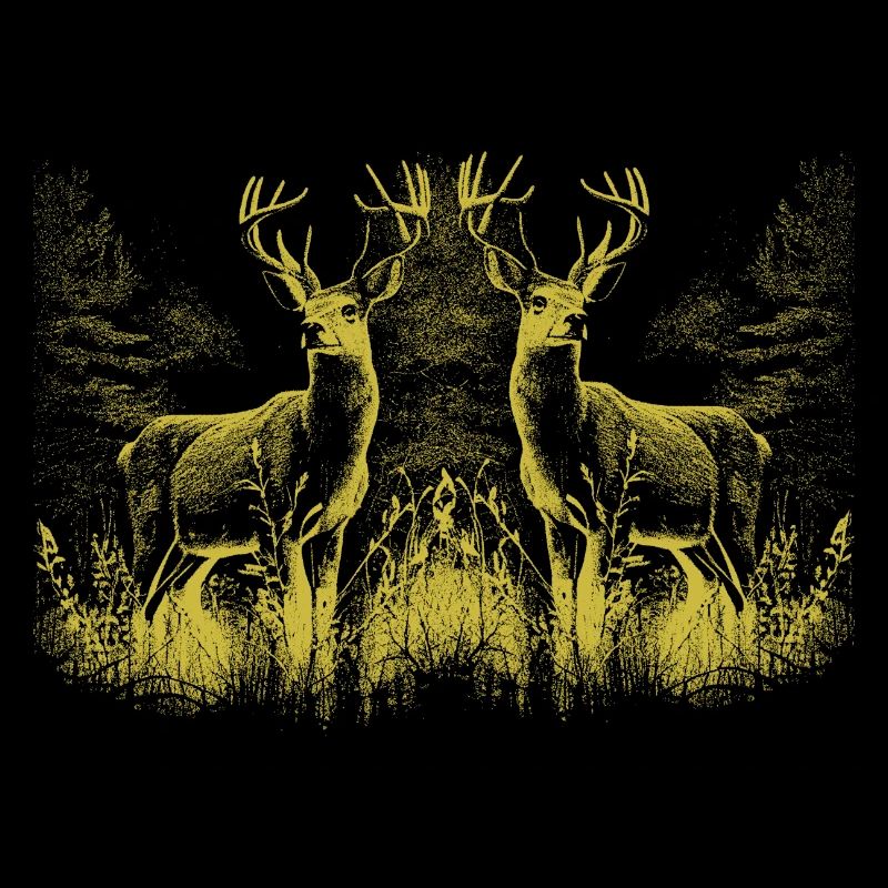 Hirsch Hirsche Wild Rotwild Rehbock