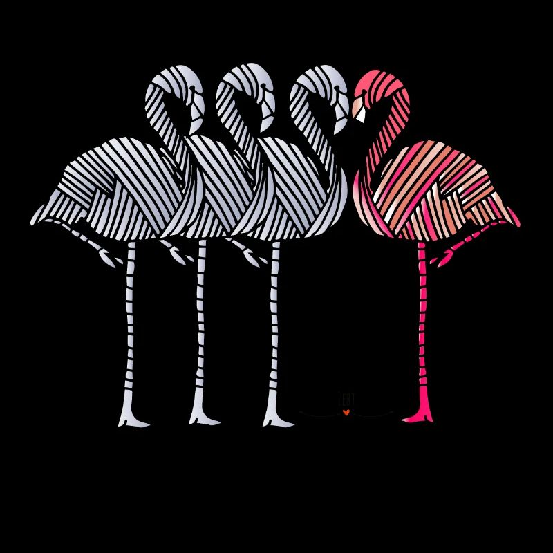 Ich bin ein Flamingo, ich darf das...