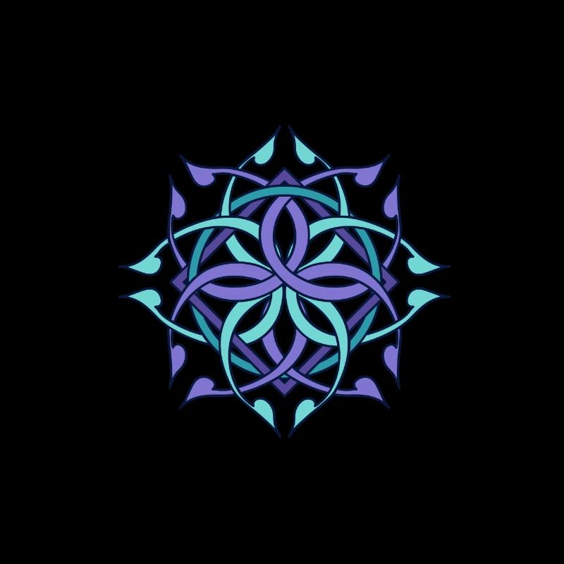 Goa Psytrance Psychedelic Blacklight Gift