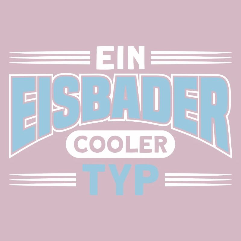 Ein Eisbader Cooler Typ