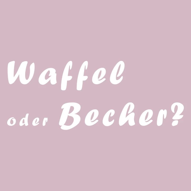 Eisdiele - Waffel oder Becher für's Eis