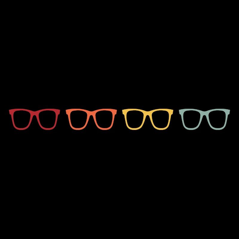 Ophthalmologist Retro Glasses