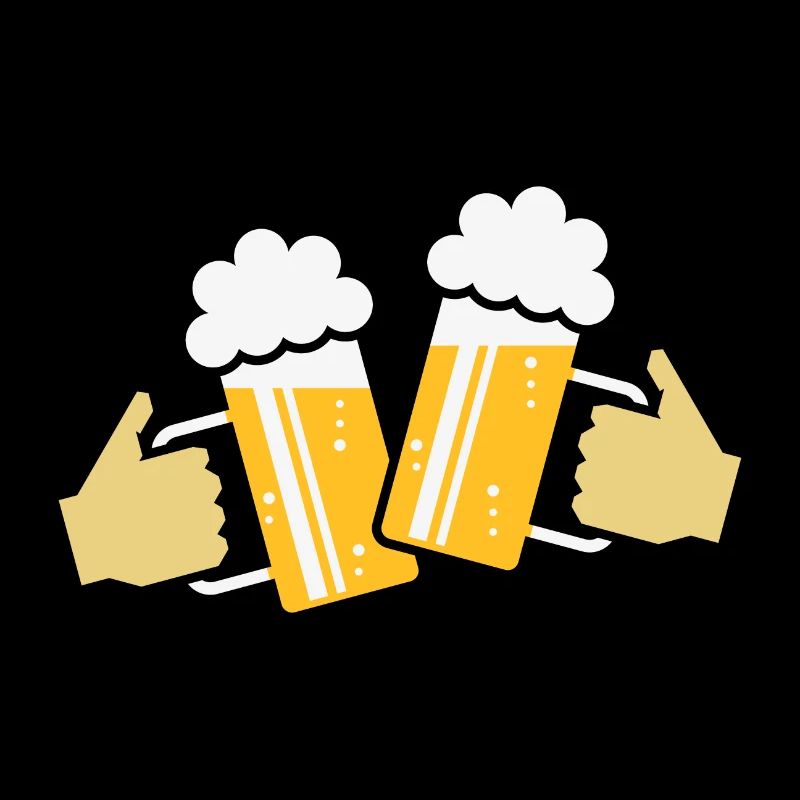 Toasting Beer Steins With Hand! (Ale / Cheers 4C)