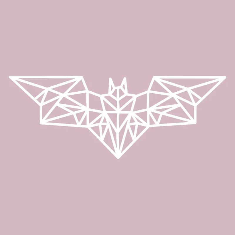 Fledermaus Geometrisch Linie
