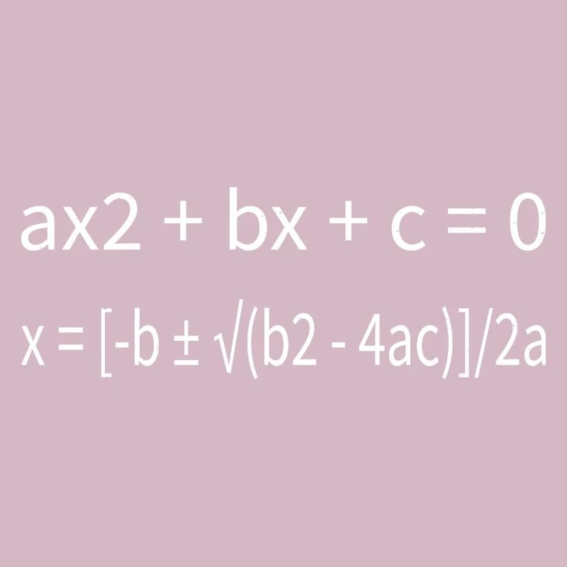 Quadratic Formula For Math Class 11